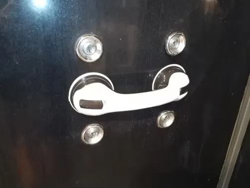 Suction grab bar photo review
