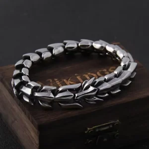 Viking punk bracelet