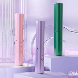 Mini electric hair straightener