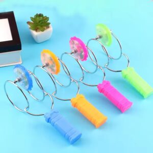 LED magnetic spinning top