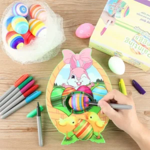 Easter egg painting machine