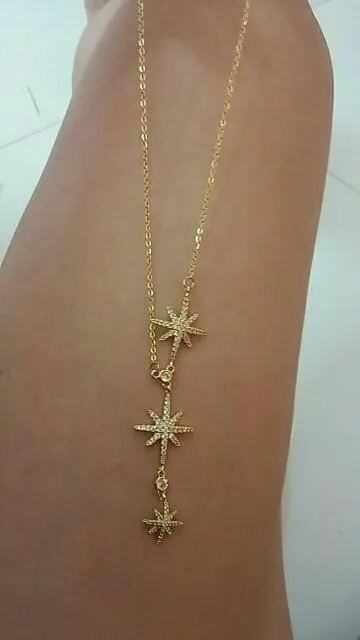 Women diamond necklace photo review