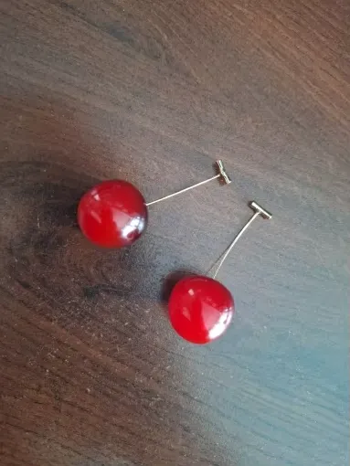 Fruit dangle earrings photo review