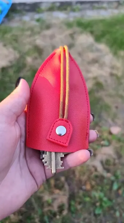 Leather key holder photo review