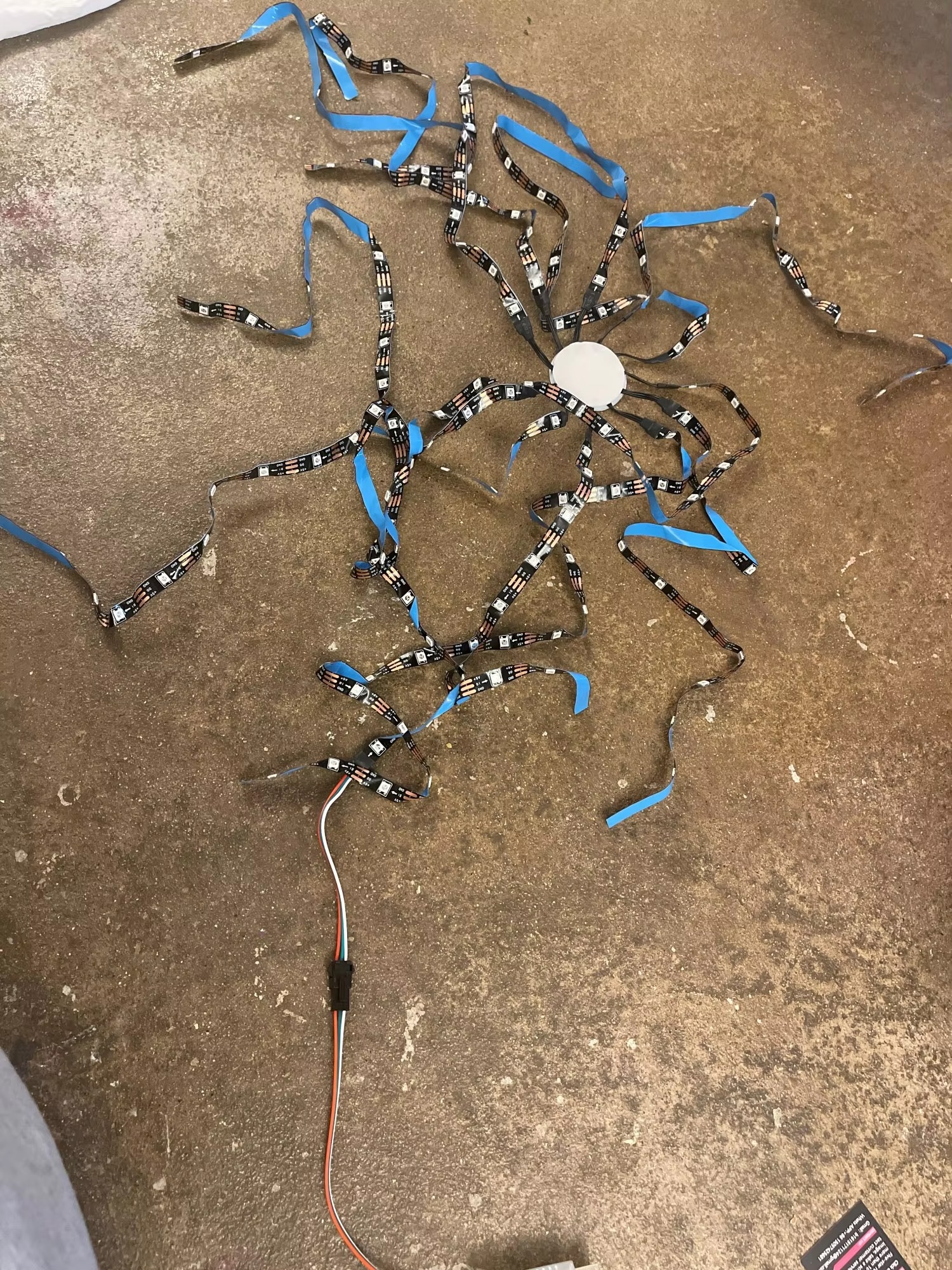 Firework LED lights photo review