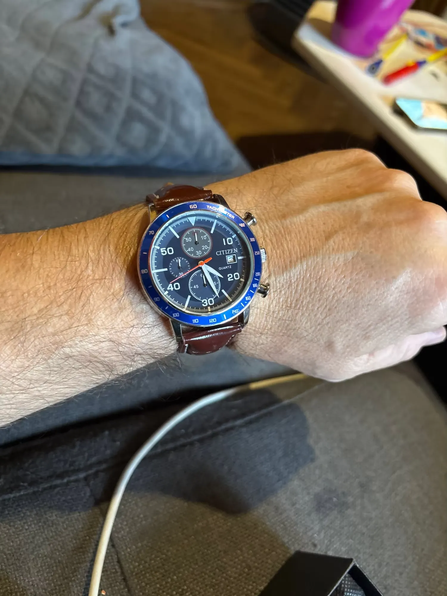 Men's luxury watch photo review