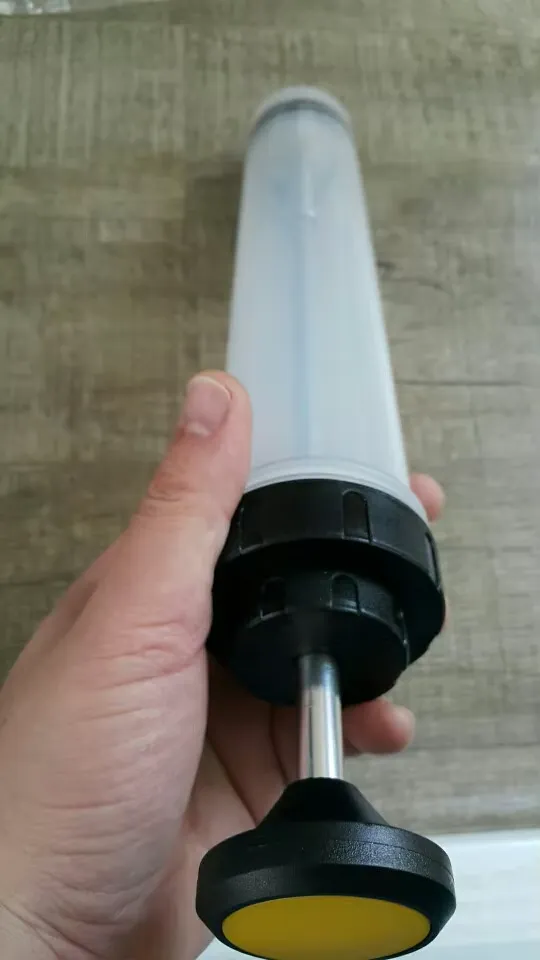 Oil transfer syringe photo review