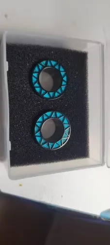 Triangle ear gauges photo review