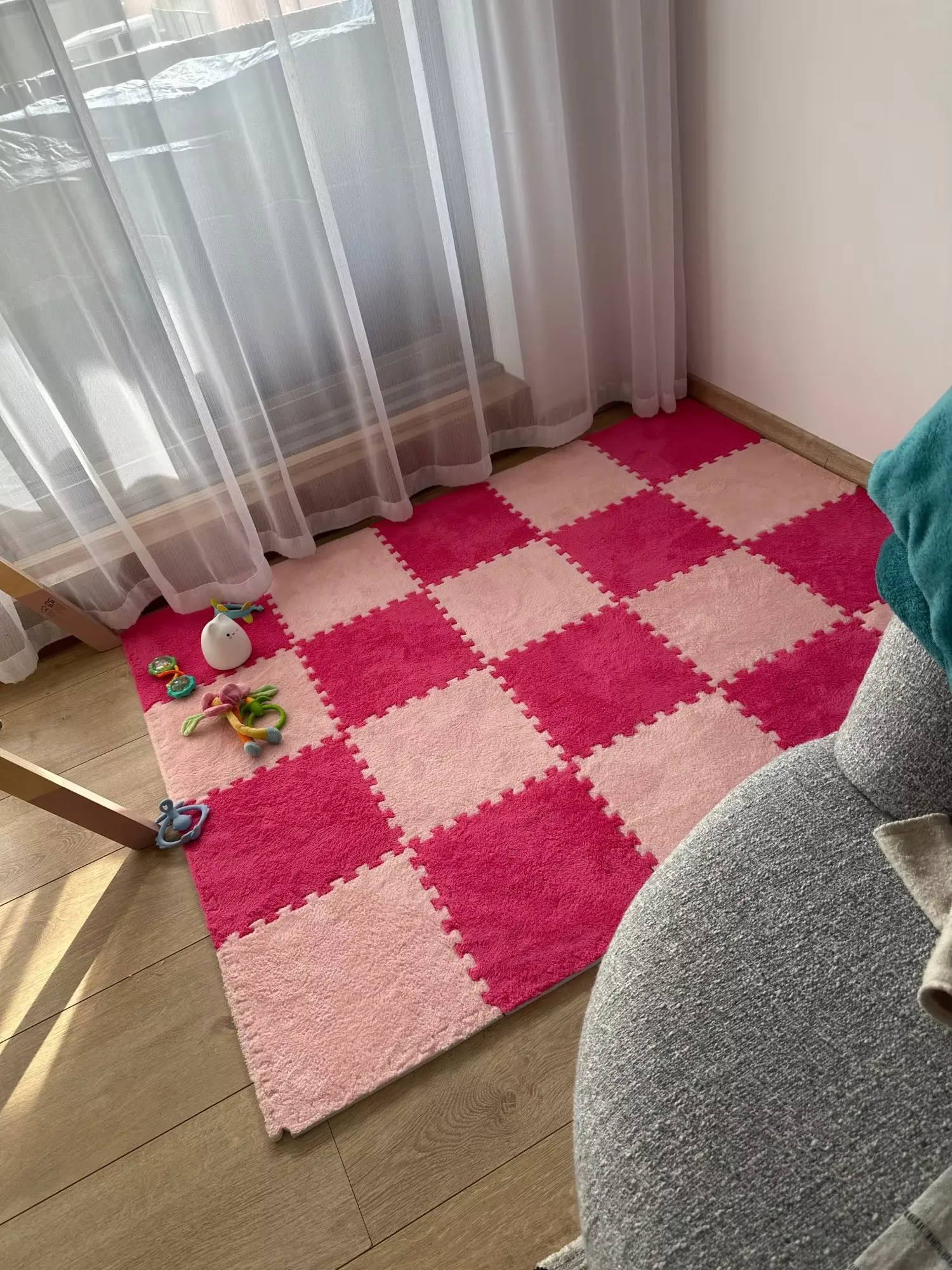 Plush puzzle mat (10pcs) photo review