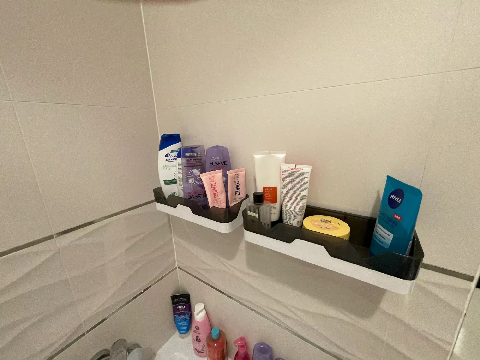 Bathroom organizer shelf photo review