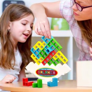 Stacking tower game