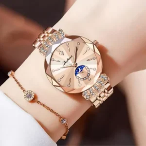 Luxury diamond watch