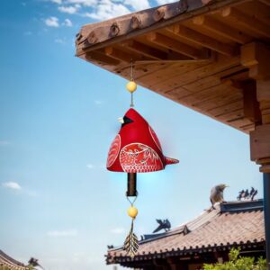 Bird wind chime
