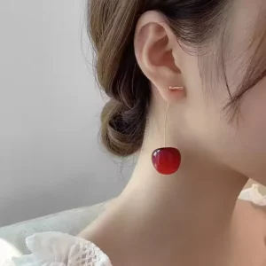Fruit dangle earrings