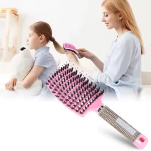 Detangling hair brush