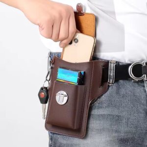 Leather waist bag