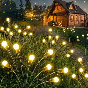Solar firefly lights