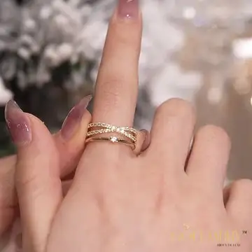 Zirconia luxury ring