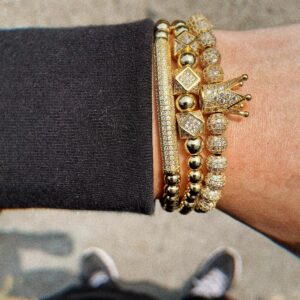 Luxury crown bracelet