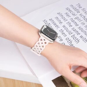 Silicone watch strap