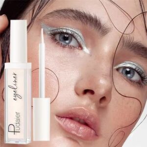 Metallic liquid eyeliner