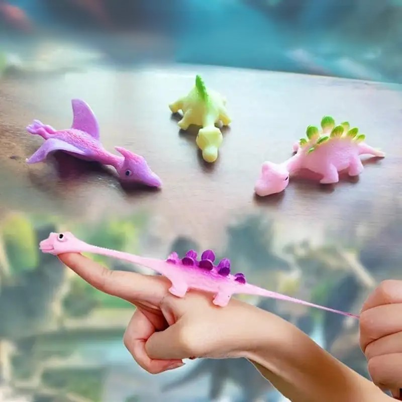 Dinosaur slingshot toy