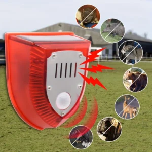 Solar security alarm