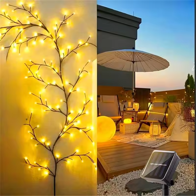 Solar willow vine
