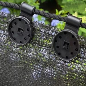 Bird netting clips