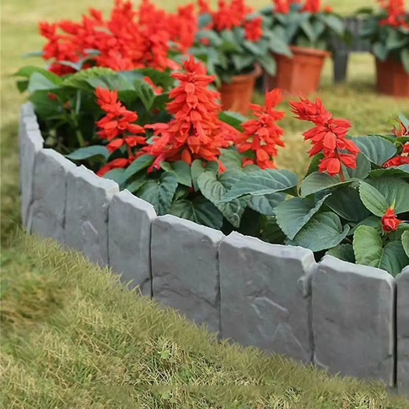Garden edging stones