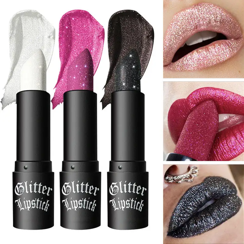 Glitter lipstick