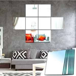 Self adhesive mirror