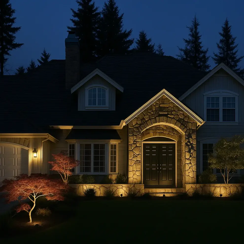 Solar garden spotlight