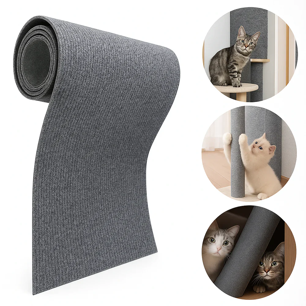 Cat scratch protection carpet