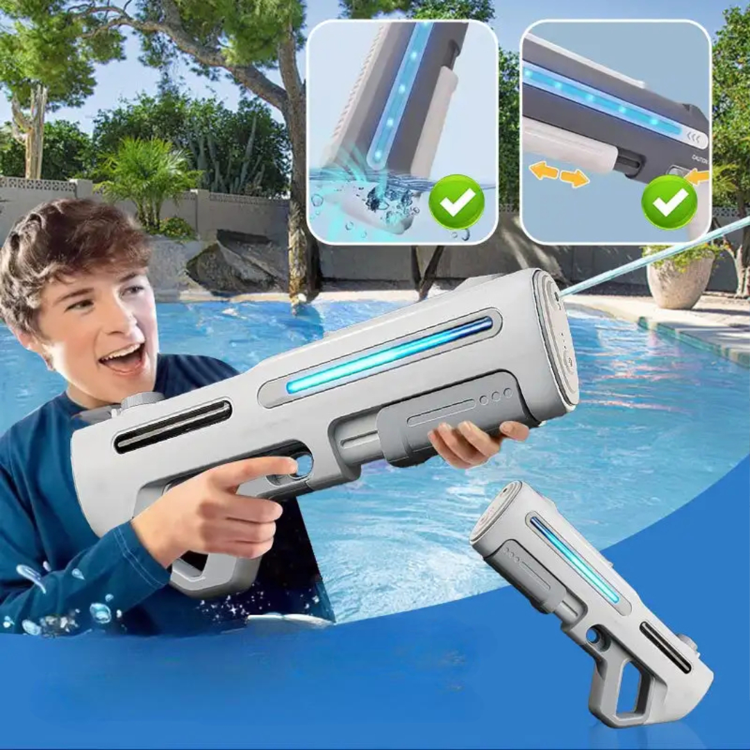 Electric long-range water blaster