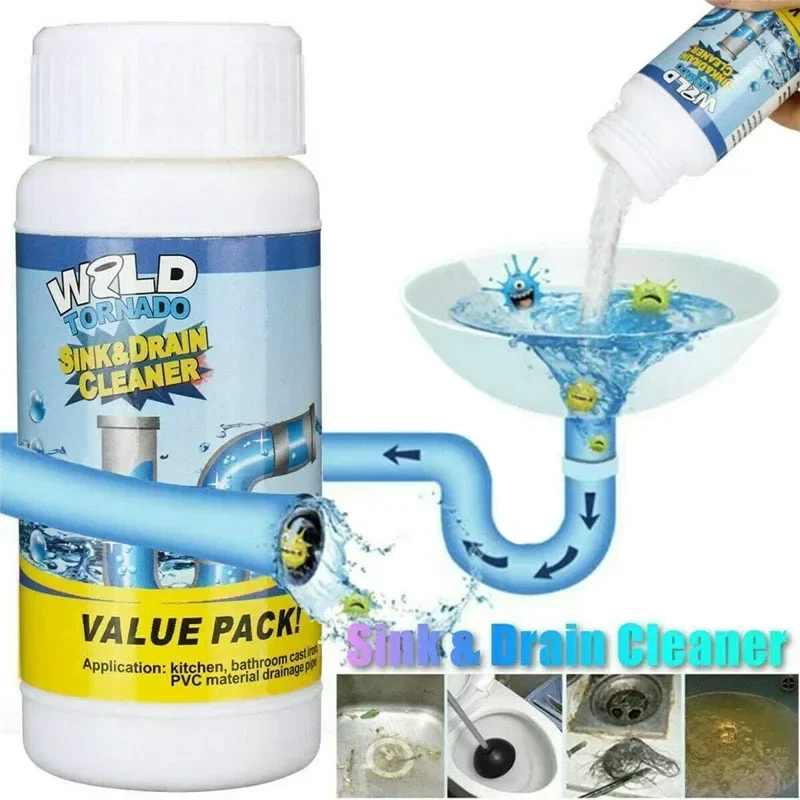 Instant drain cleaner