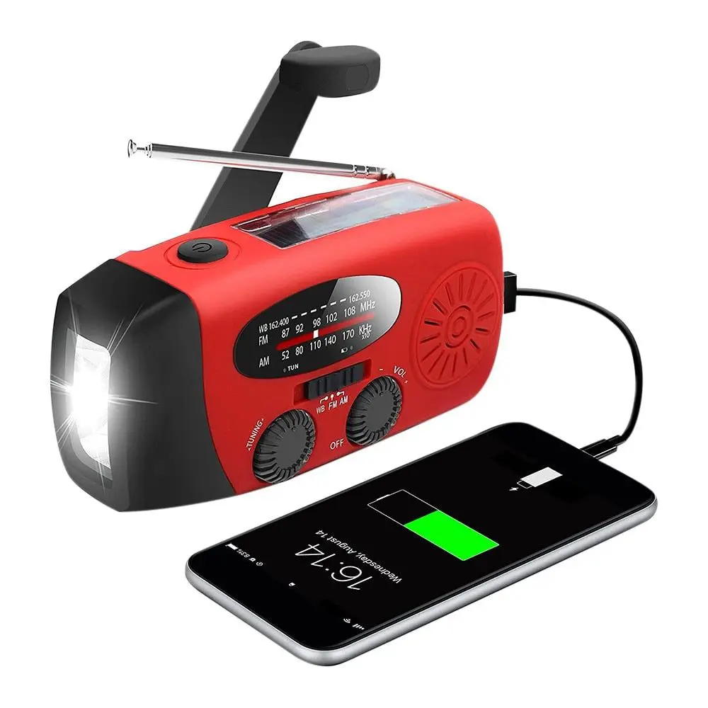 3-in-1 emergency radio