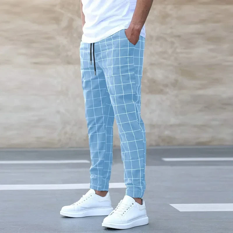 Crossmark checkered jogger