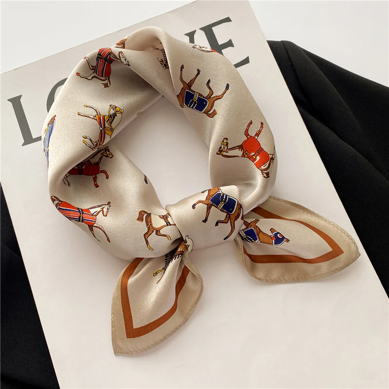 Fortuna scarf (100% silk - 53cm)