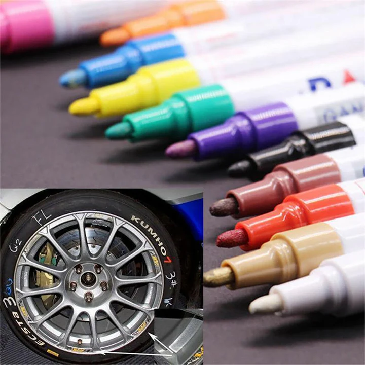Tire paint marker
