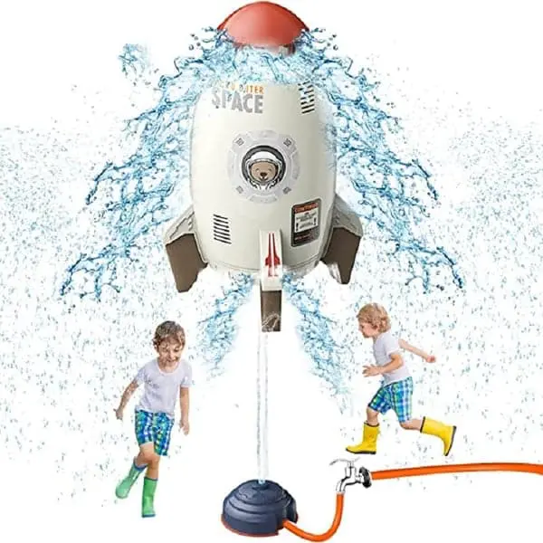 Water rocket toy