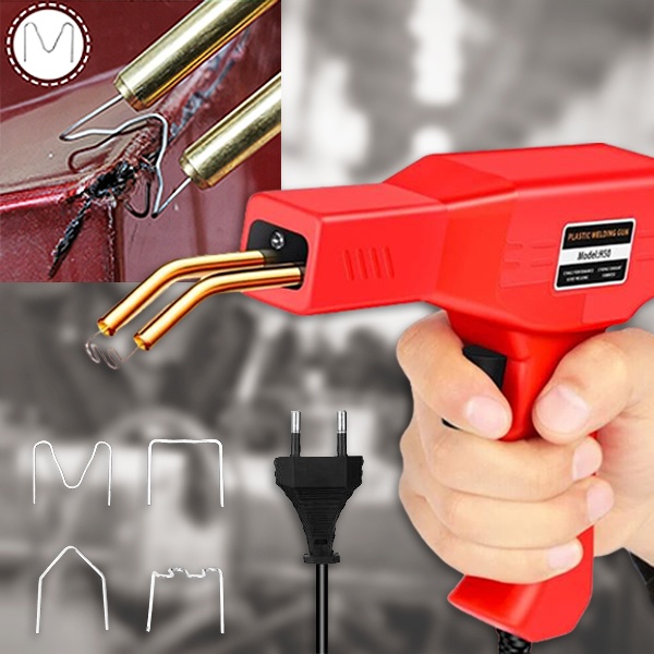 Welding machine set