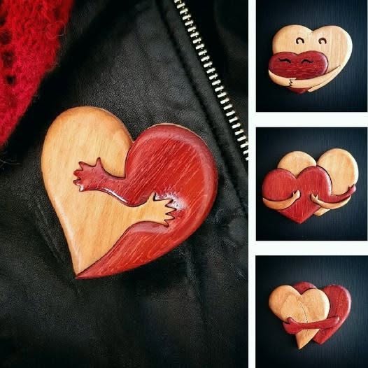 Wooden ornaments