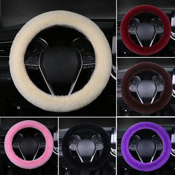 Steering wheel cover set