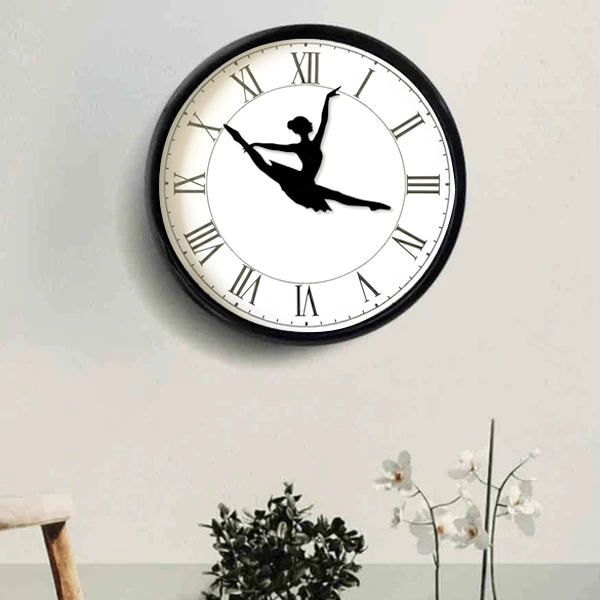 Ballerina wall clock