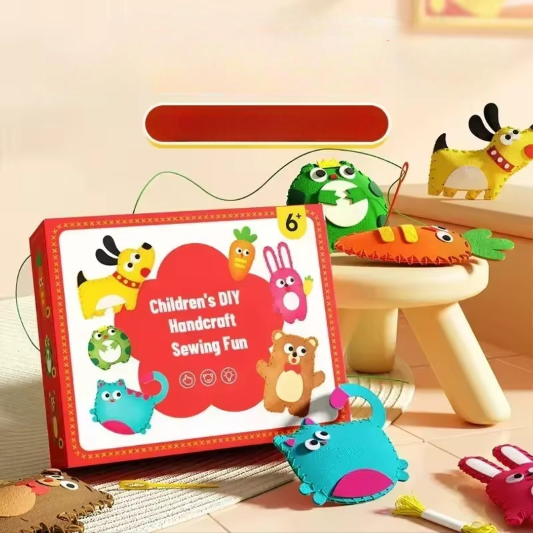 DIY sewing fun set for kids