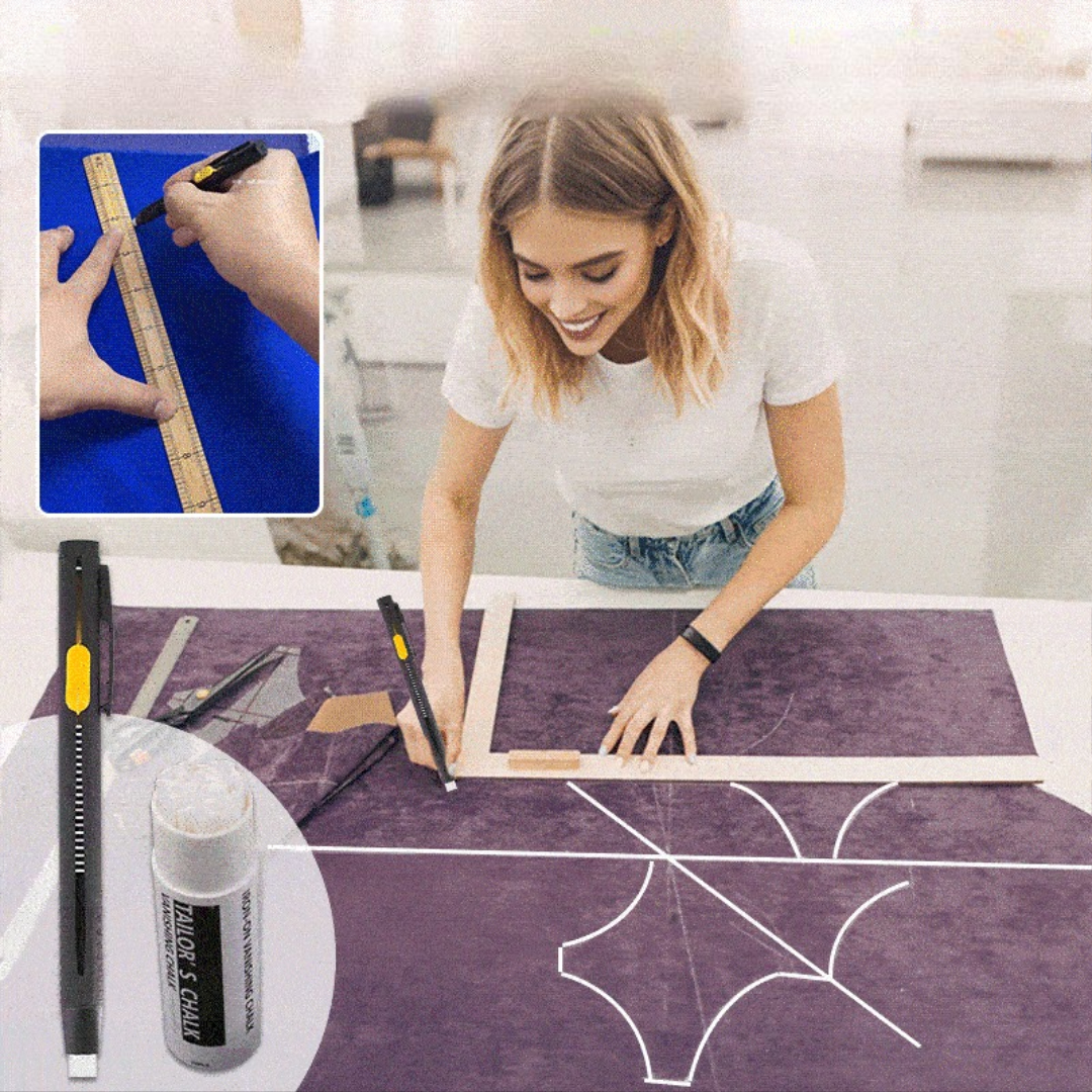 Heat erasable fabric marker