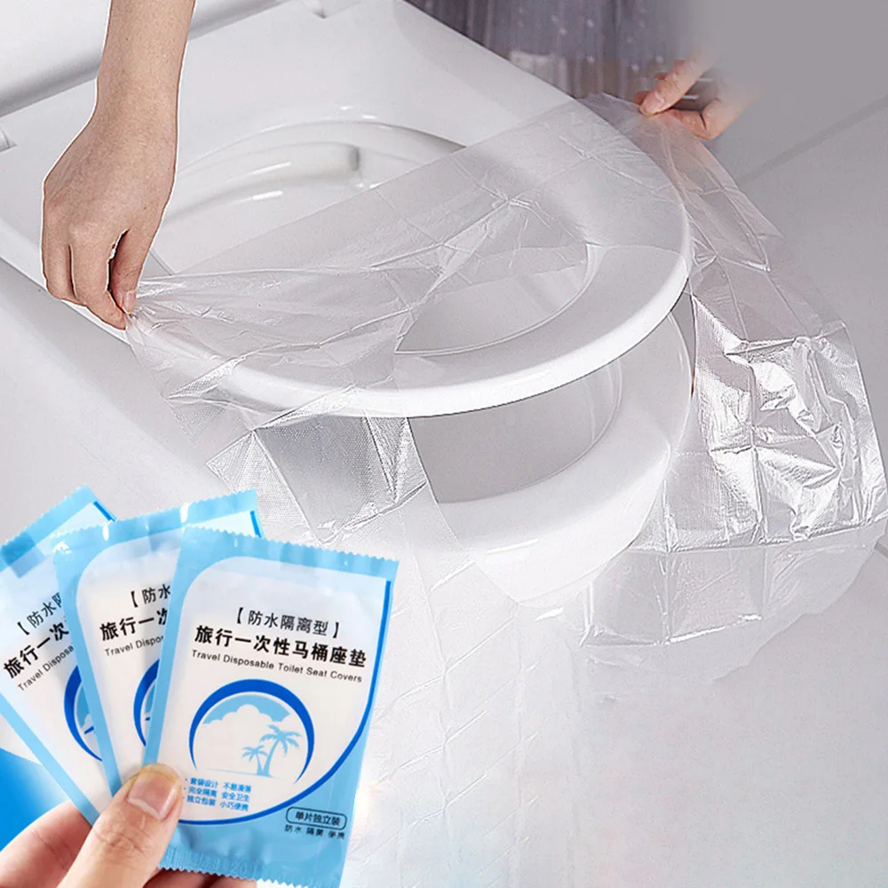 Disposable toilet seat cover