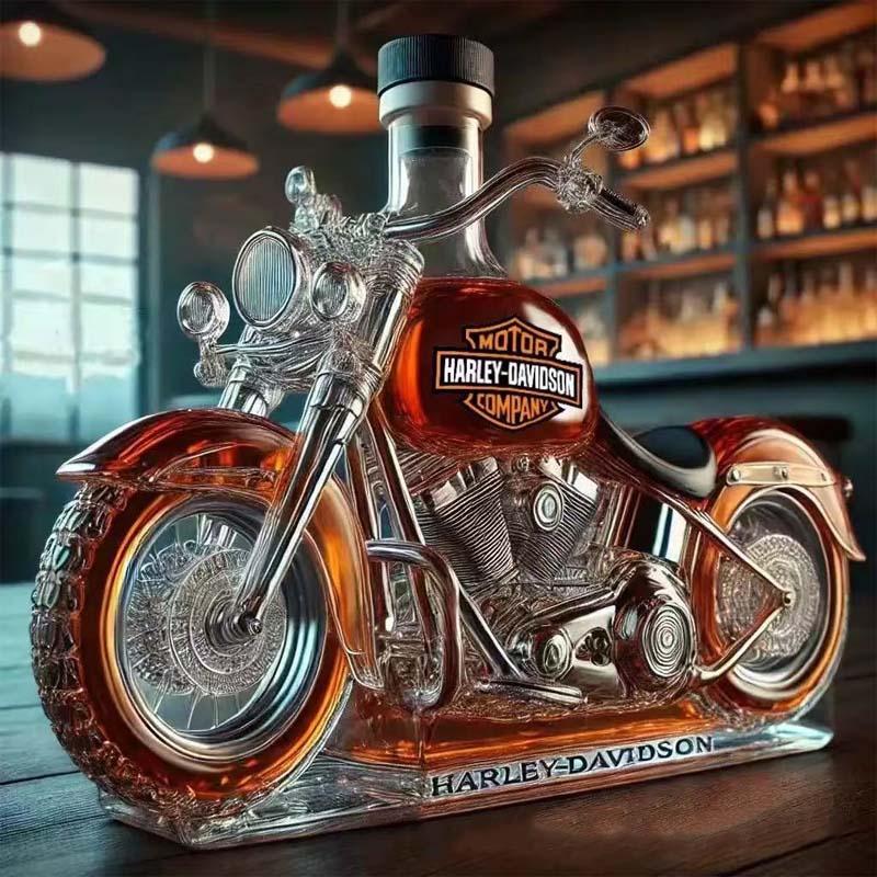 Luxury whiskey bottle