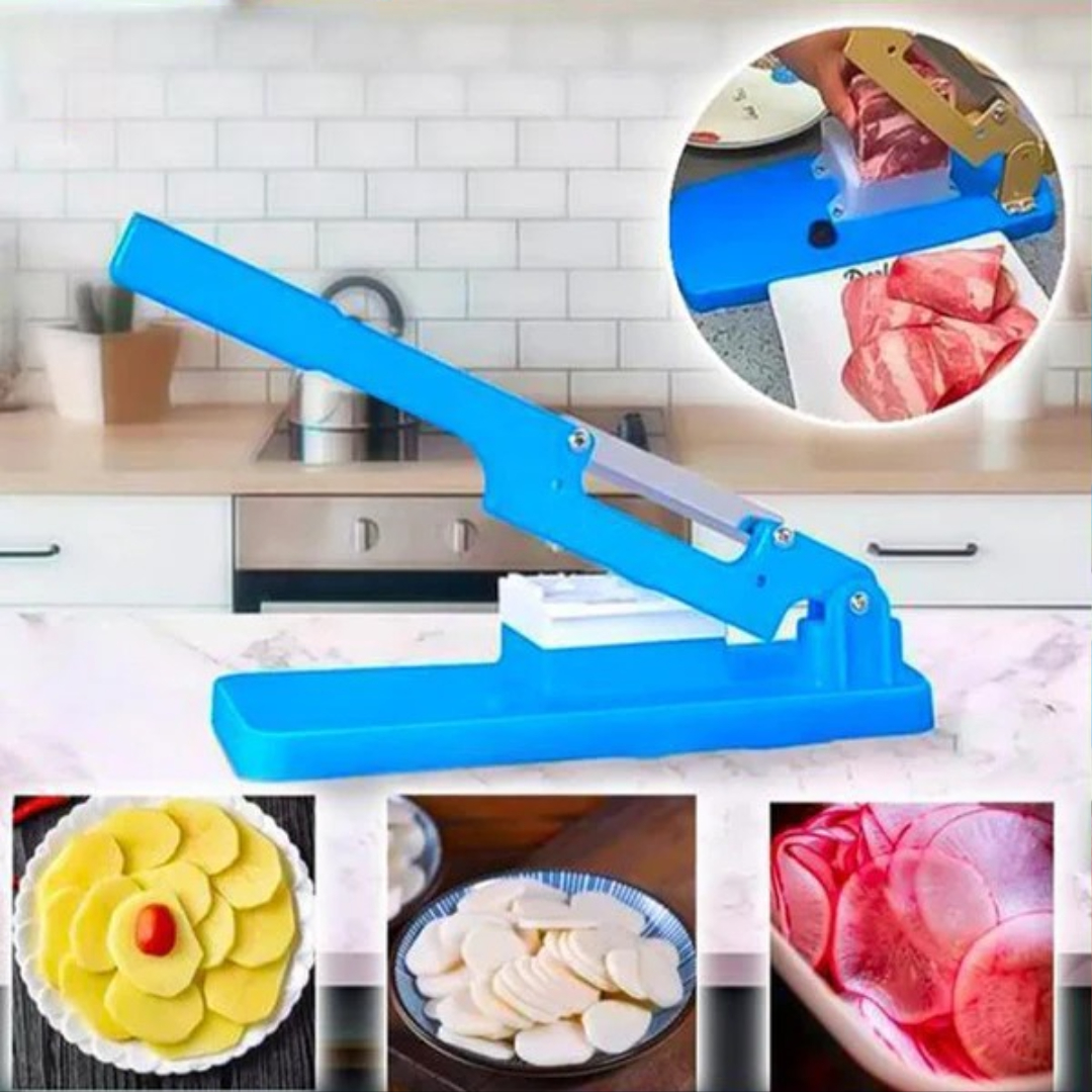 Portable multifunctional meat slicer